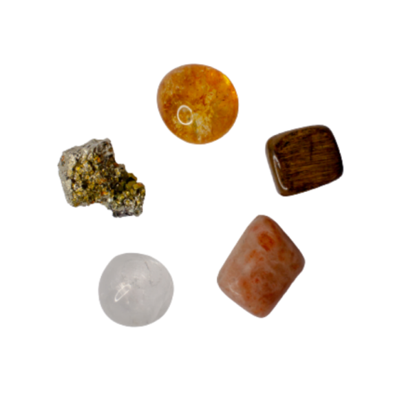 Solar Plexus Chakra Crystal Kit